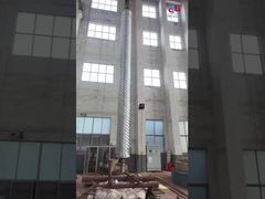 クロムコーティング 冷却ロール 双殻構造