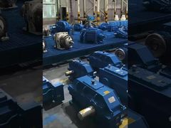 ZSY500 ゴムブレッカー用ハード歯のギアボックス