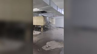 二周波変換クローラワイヤーソー