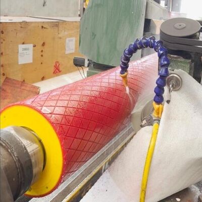 Photovoltaic Industrial Rubber Roller with Maximum Speed 3000m/min and Maximum Face Length 13000mm