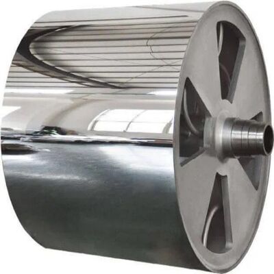 High Hardness HRC62 Mirror Polish Cooling Roller with 45# Seamless Pipe and ≤0.5° Temperature Difference
