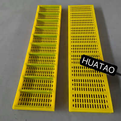 Mesh Size In Slot  0.3x12  Polyurethane Screen Mesh Quarrying Limestone