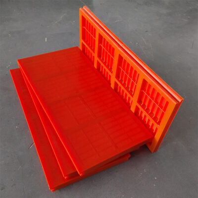 WS85 MDI-Grade Polyurethane Screen Panel High Wear Resistance Flexible PU Screen Panel for Mining Vibrating Screen Separation