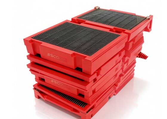 Hybrid Polyurethane Stainless Steel 316L Polywedge Screen Panel for Sludge Dewatering