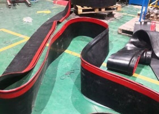 Urethane Conveyor Belt Skirting Roll 15 Meter Length Mining Conveyor Accessories