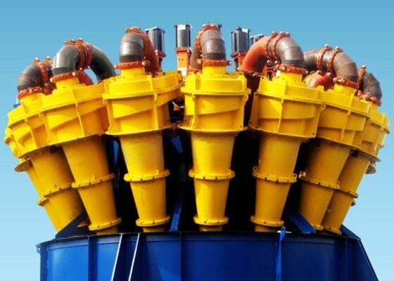 Food Grade Plastic Hydrocyclone with Wear Resistant PU Liner for Efficient Centrifugal Separation in Mining