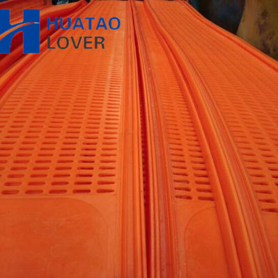 Polyurethane Flip Flop Screen Mesh with High Abrasion Resistance Customizable Aperture and Modular Panels for Mining