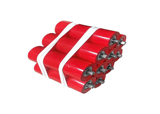 High Load Capacity Carbon Steel Conveyor Belt Roller Abrasion Resistant Mining Idler For Heavy-Duty Applications