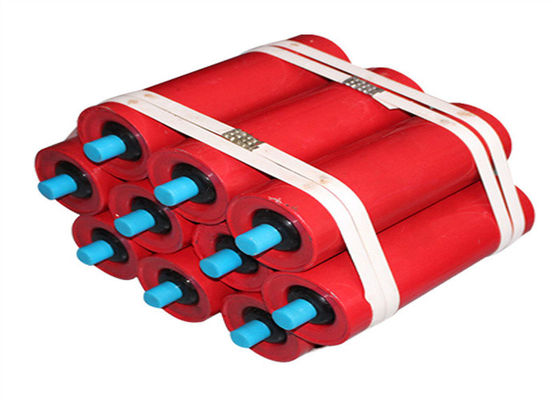 High Load Capacity Carbon Steel Conveyor Belt Roller Abrasion Resistant Mining Idler For Heavy-Duty Applications