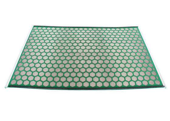 Steel Frame High Frequency Hook Strip Flat Shale Shaker Screen with Customized Dimension for Mud Vibrating