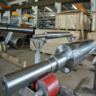 Thermal Oil Heated MDO Stretch Roller With Cylindricity <0.05mm and Out of Roundness <0.05mm for BOPP/BOPET/BOPA Line