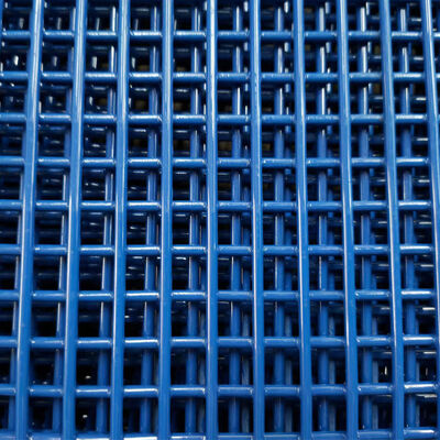 2.5mm PU Coated Tufflex Mining Screen Panel with 5mm Square Apertures and High Wear Resistance