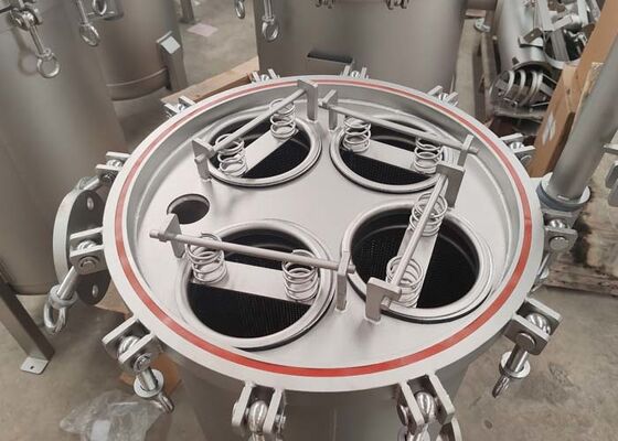 Multi Or Single Industrial Bag Filter For Coatings Industry