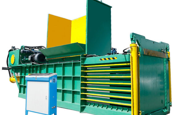 Automatic Horizontal Hydraulic Baler For Plastic Bottle Waste Box For Recycling