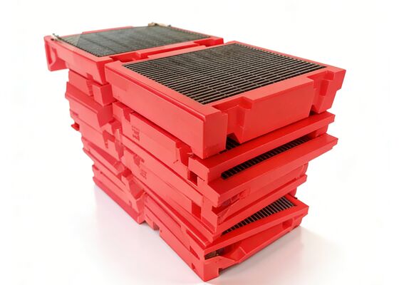 Qualified High Drainage Efficiency Polywedge Screen Panels with 91 Shore A Polyurethane Frame