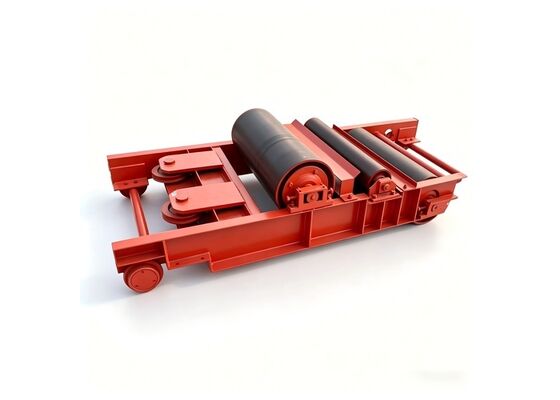Coal Mine Return Conveyor Rubber Disc Cleaning Roller