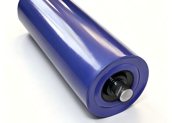 High Toughness Yellow Ring Rubber Disc Conveyor Idler