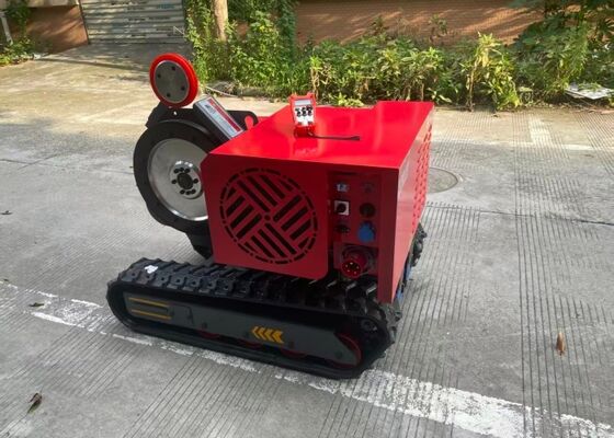 37kw Self Propelled Powerful Crawler Wire Saw For Static Non Destructive Cutting
