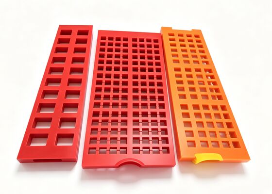 Polyurethane Screen Mesh with Tapered Holes for Anti-Plugging Performance Mining