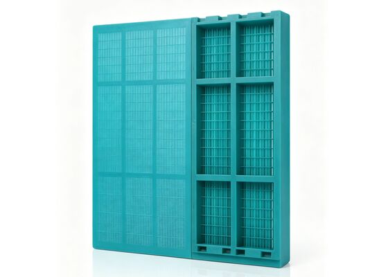 Fine Aperture Polyurethane Screen Mesh for Glass Sand Washing Plant Recovery