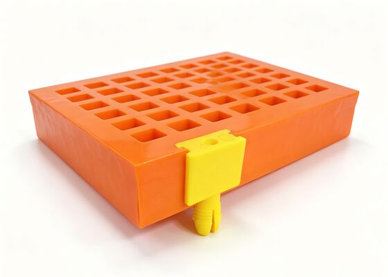 Abrasion Resistant Polyurethane Dewatering Screen Mesh for Mining Ore Separation