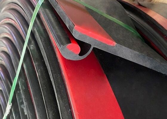 Conveyor Belt Polyurethane Skirting Board Blue PU Material Long Service Life Design