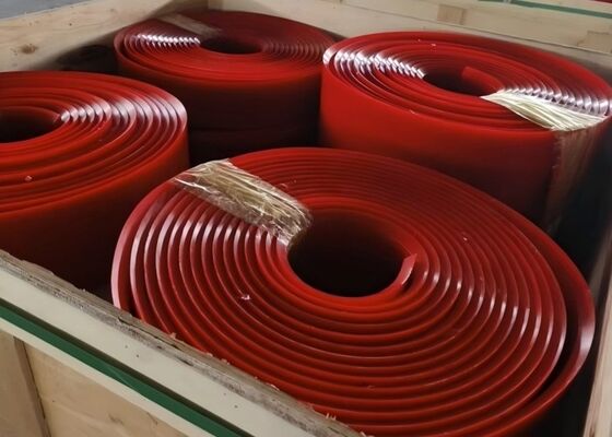 Polyurethane Conveyor Side Skirting High Tensile Strength Aggregate Conveyor Belt
