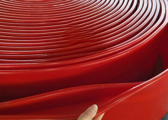 Conveyor Belt PU Skirting Board Blue Color Low Friction Mining Conveyor Sealing