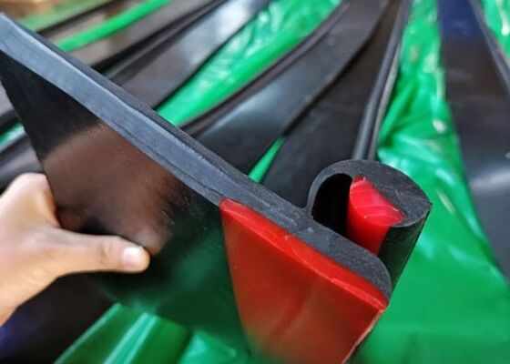 Polyurethane Skirting Roll 30 Meter Length High Tensile Conveyor Belt Protection