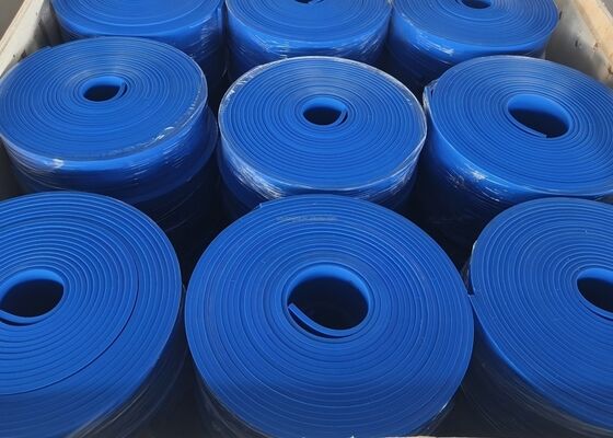 PU Conveyor Belt Skirting Roll High Elasticity Wear Resistant Quarry Conveyor System
