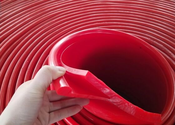 Polyurethane Skirting Board For Conveyor Belts Anti Spillage Mining Transfer Point