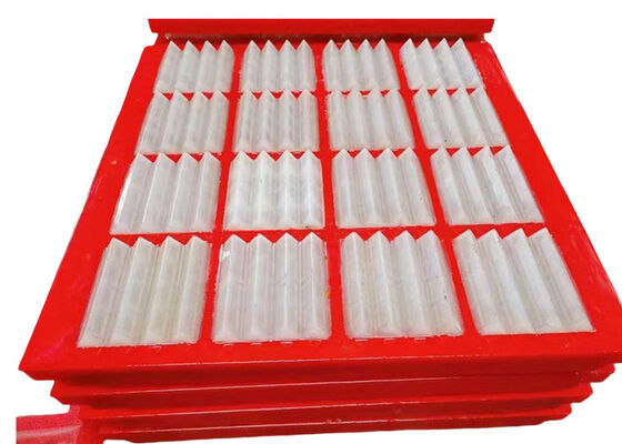 Split-Type High-Wear-Resistant Polyurethane Composite Bar Frame Screen Panel for Tailings