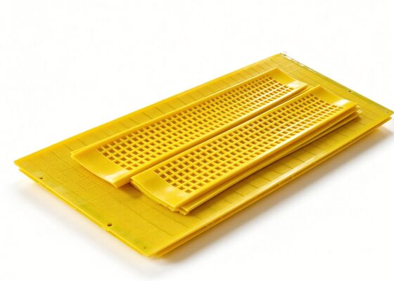 Impact Proof Modular PU Screen Modules for Steel Slag Processing