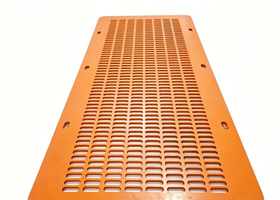 Acid Resistant PU Flip Flow Screen Mesh for Artificial Fertilizer and Salts