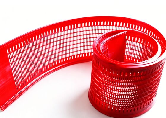 Acid Resistant PU Flip Flow Screen Mesh for Artificial Fertilizer and Salts