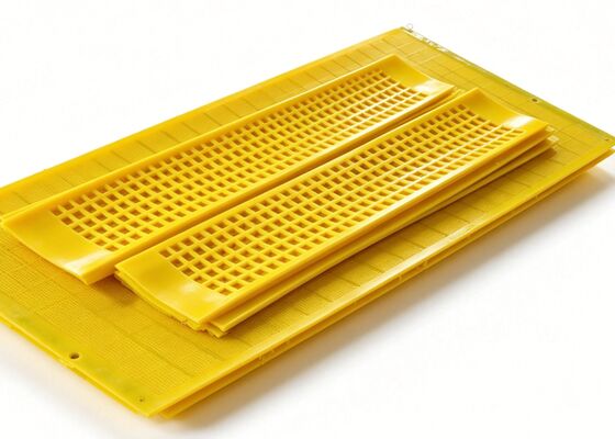 Screwless Fastening Polyurethane Screen Mats for Rapid Replacement ISO 9001