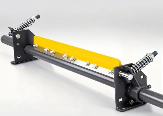 PU Conveyor Belt Scraper Black Flexible Blade Mining Conveyor Cleaning Equipment