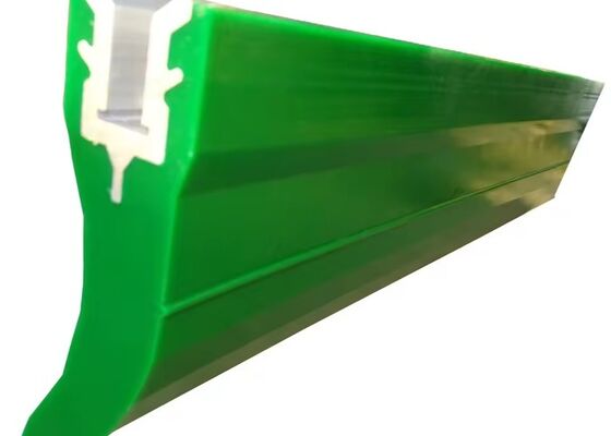 Conveyor Belt Cleaning Blade PU Material Low Belt Damage Quarry Conveyor System