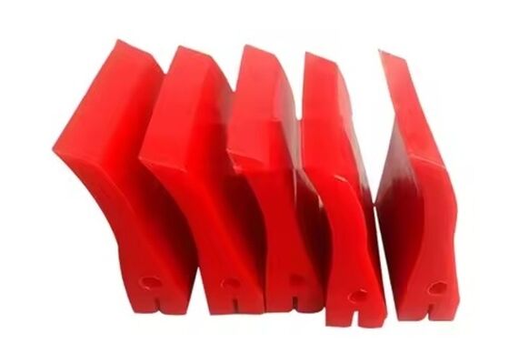Heavy Duty Polyurethane Conveyor Cleaner High Tensile Strength Mining Application