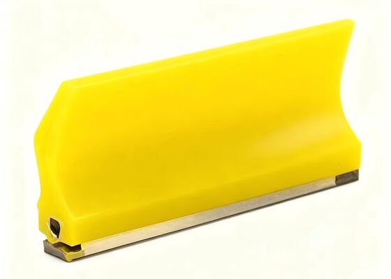 Polyurethane Conveyor Belt Cleaner for Quarry Conveyor Corrosion Resistant Design