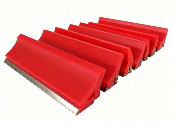 Polyurethane Conveyor Cleaning Blade High Temperature Resistant Industrial Conveyor Use
