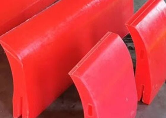 Conveyor Belt PU Cleaner Blade for Aggregate Plant High Elasticity Durable Performance