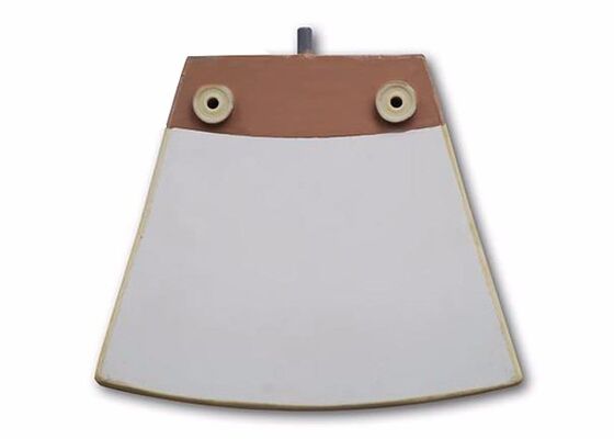 Ceramic Vacuum Filter Plate High Strength Al2O3 Material 0.5 Micron Filtration Industrial Use