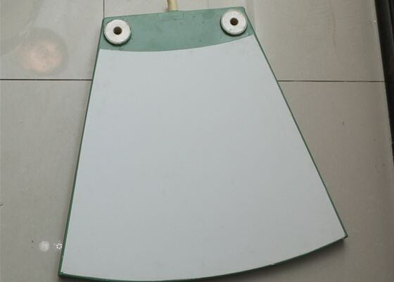 Ceramic Filter Plate Alumina Material High Flux 1000 L Per Square Meter Per Hour
