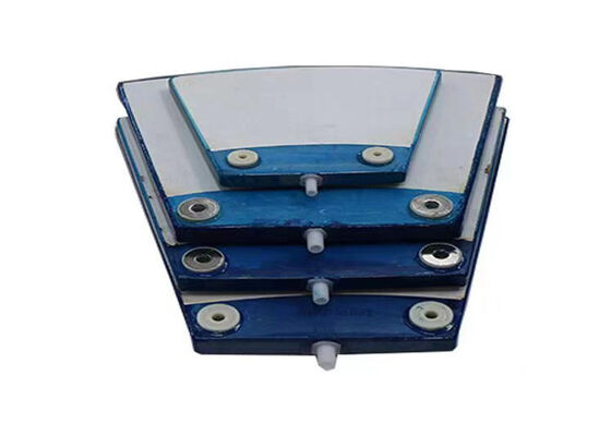 Microporous Ceramic Filter Plate White Corundum Material High Precision Solid Liquid Use