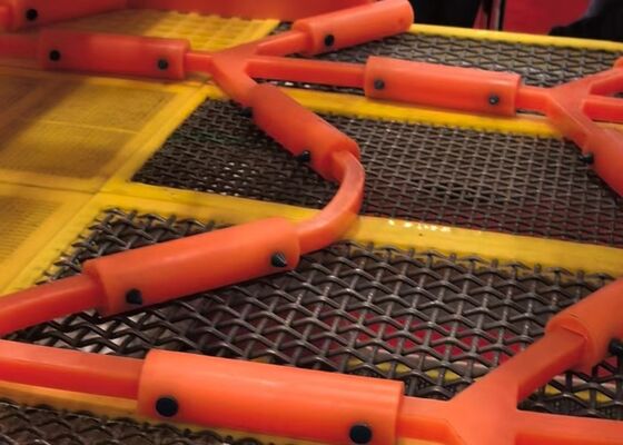 Heavy Impact Declogging Rods for Sticky Material Screening