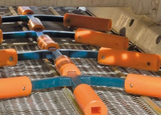 Flexible Polyurethane Declogging Rods for Screening Machines