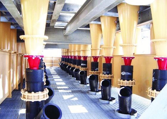 Food Grade Plastic Hydrocyclone with Wear Resistant PU Liner for Efficient Centrifugal Separation in Mining