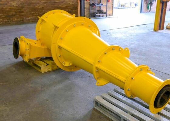 Abrasion Resistant Mining Hydrocyclone Yellow PU Cyclone For Ball Mill Classification Circuit