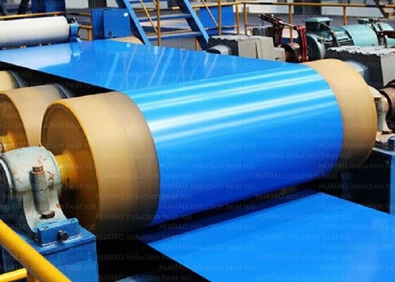 Linear Speed Max 50mmin Hard Chrome Ultra Precision Calender Roller Linear Pressure Max 1000kNm